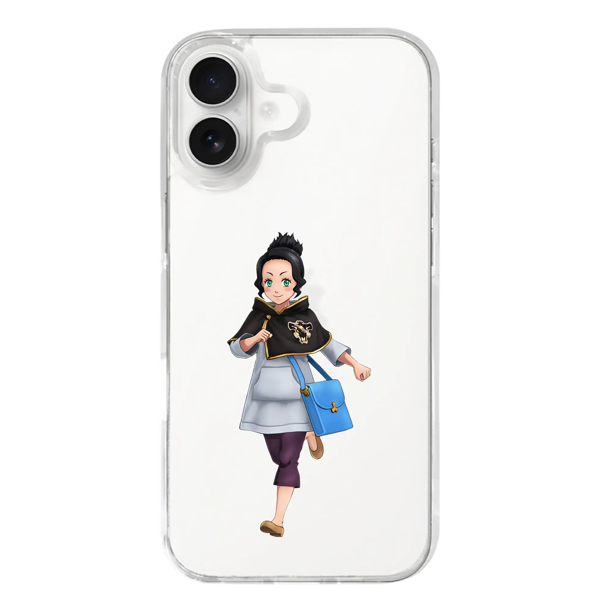 ブラッククローバー グッズ チャーミー・パピットソン - iPhone 17シリーズ 透明スマホケース – 薄型・耐衝撃・精密フィット保護カバー